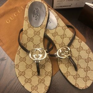Gucci Malaga Kid sandal